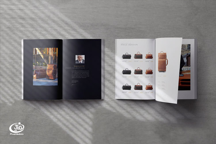 طراحی و چاپ کاتالوگ محصولات | مرکز طراحی و چاپ کاتالوگ محصولات