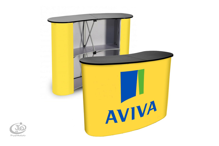 میز کانتر نمایشگاهی | قیمت ساخت میز کانتر نمایشگاهی