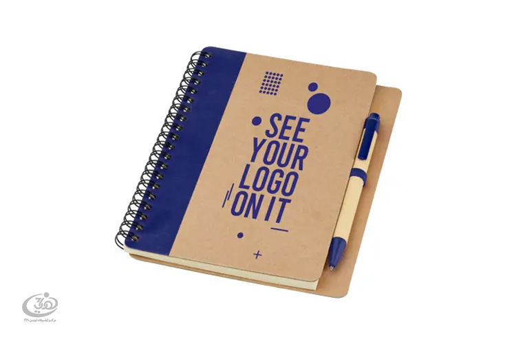 سفارش طراحی و چاپ اختصاصی دفترچه یادداشت تبلیغاتی حرفه ای