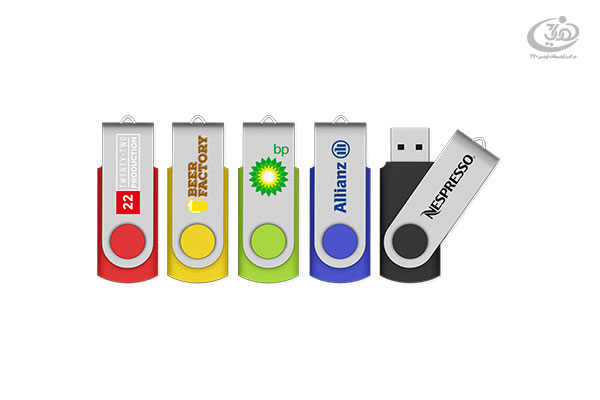 فلش مموری تبلیغاتی اختصاصی | ساخت فلش مموری با لوگو برند