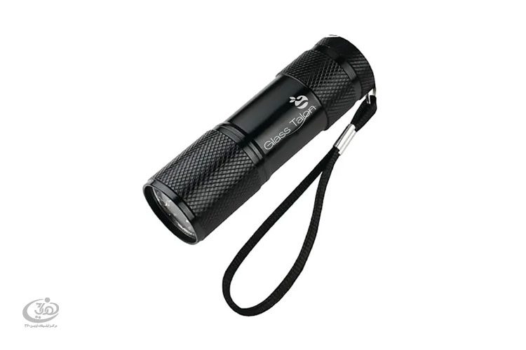 ساخت فوری چراغ قوه تبلیغاتی با چاپ یا حک لوگو