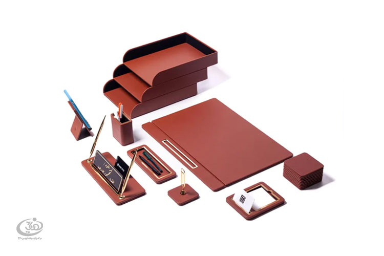 ست رومیزی مدیریتی | سفارش ست رومیزی مدیریتی اختصاصی با چاپ لوگو